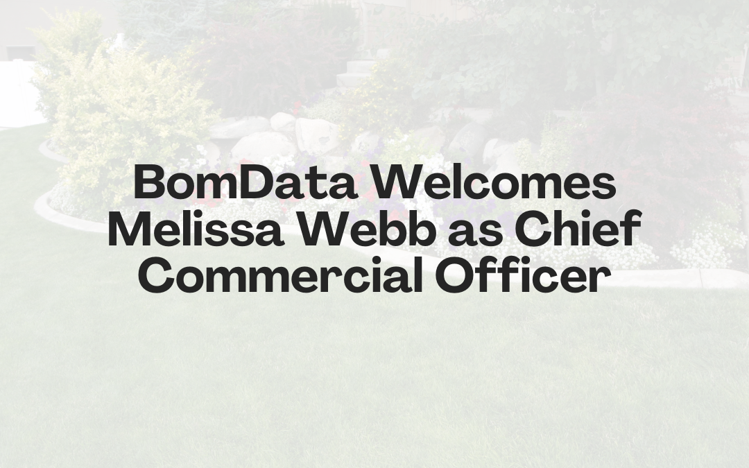 BomData Welcomes Melissa Webb as Chief Commercial Officer